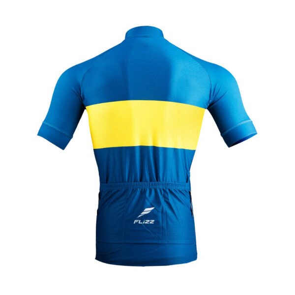 Flizz Jersey Short Sleeve Blue Yellow