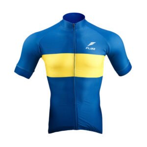 Flizz Jersey Short Sleeve Blue Yellow