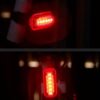 Geometric Rechargeable LED Rear Light 120 Lumen Kinetic