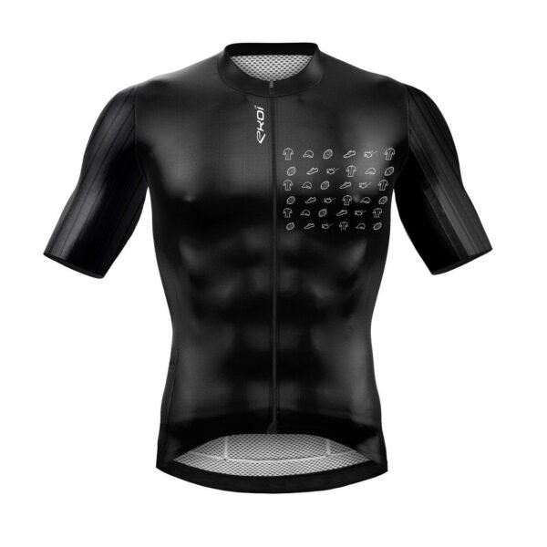 Ekoi Graphic Summer Jersey Black